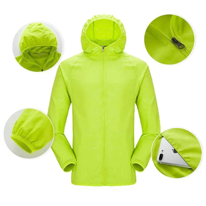 Easywindbreaker H/F imperméable léger et Anti-UV